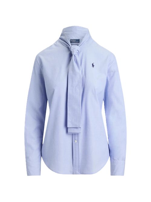 Camicia con logo ricamato Polo Polo Ralph Lauren | 211-B17147-001MEDIUM BLUE